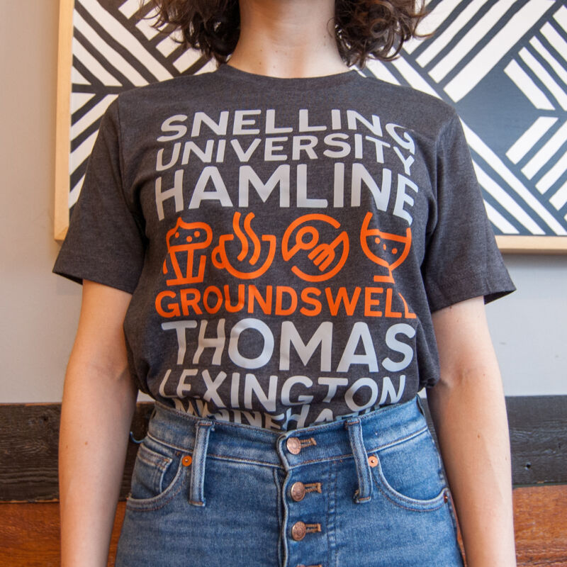 Bella + Canvas - Unisex CVC Heather Jersey Tee - Screen Print Logo Thumbnail