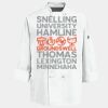 Eight Knot Button Chef Coat with Thermometer Pocket Thumbnail