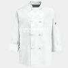 Eight Knot Button Chef Coat with Thermometer Pocket Thumbnail