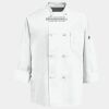 Eight Knot Button Chef Coat with Thermometer Pocket Thumbnail