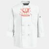 Eight Knot Button Chef Coat with Thermometer Pocket Thumbnail