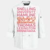 Eight Knot Button Chef Coat with Thermometer Pocket Thumbnail