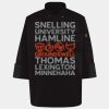Ten Pearl Button Black Chef Coat Thumbnail